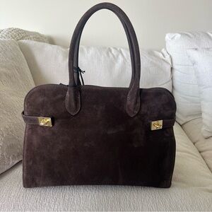 Claudia Firenze Dark Chocolate Bag NWT
